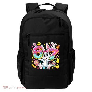 67 Six Seven Meme 6-7 Cute Rabbit Bunny Easter Backpack