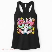 67 Six Seven Meme 6-7 Cute Rabbit Bunny Easter Women's Tank Top thumb 0
