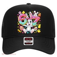 67 Six Seven Meme 6-7 Cute Rabbit Bunny Easter Hat thumb 0