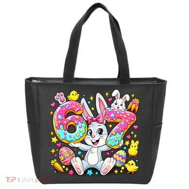 67 Six Seven Meme 6-7 Cute Rabbit Bunny Easter Tote Bag