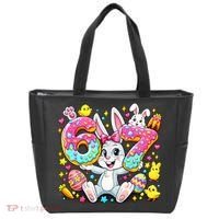 67 Six Seven Meme 6-7 Cute Rabbit Bunny Easter Tote Bag thumb 0