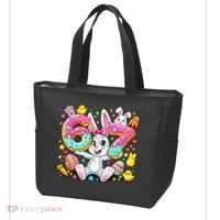 67 Six Seven Meme 6-7 Cute Rabbit Bunny Easter Tote Bag thumb 3