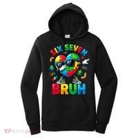 67 Six Seven Bruh Autism Awareness Meme Women's Hoodie thumb 0