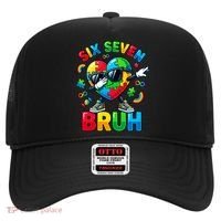 67 Six Seven Bruh Autism Awareness Meme Hat thumb 0