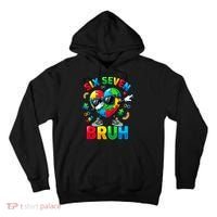 67 Six Seven Bruh Autism Awareness Meme Tall Hoodie thumb 0