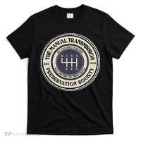 6 Speed The Manual Transmission Preservation Society T-Shirt thumb 0