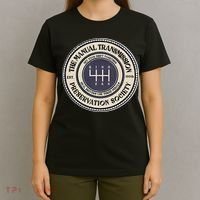 6 Speed The Manual Transmission Preservation Society T-Shirt thumb 4