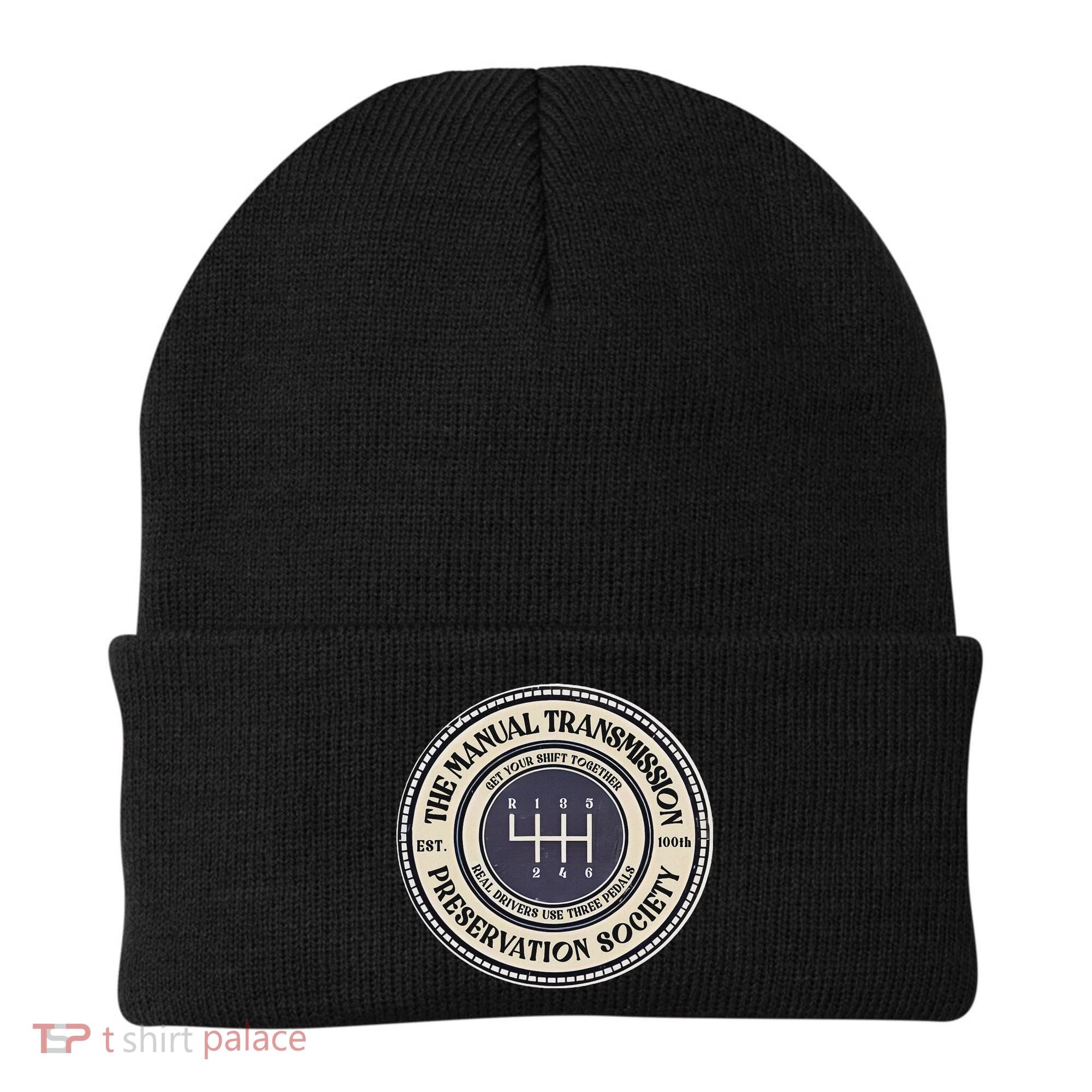 6 Speed The Manual Transmission Preservation Society Beanie