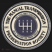 6 Speed The Manual Transmission Preservation Society Women's Hoodie thumb 2