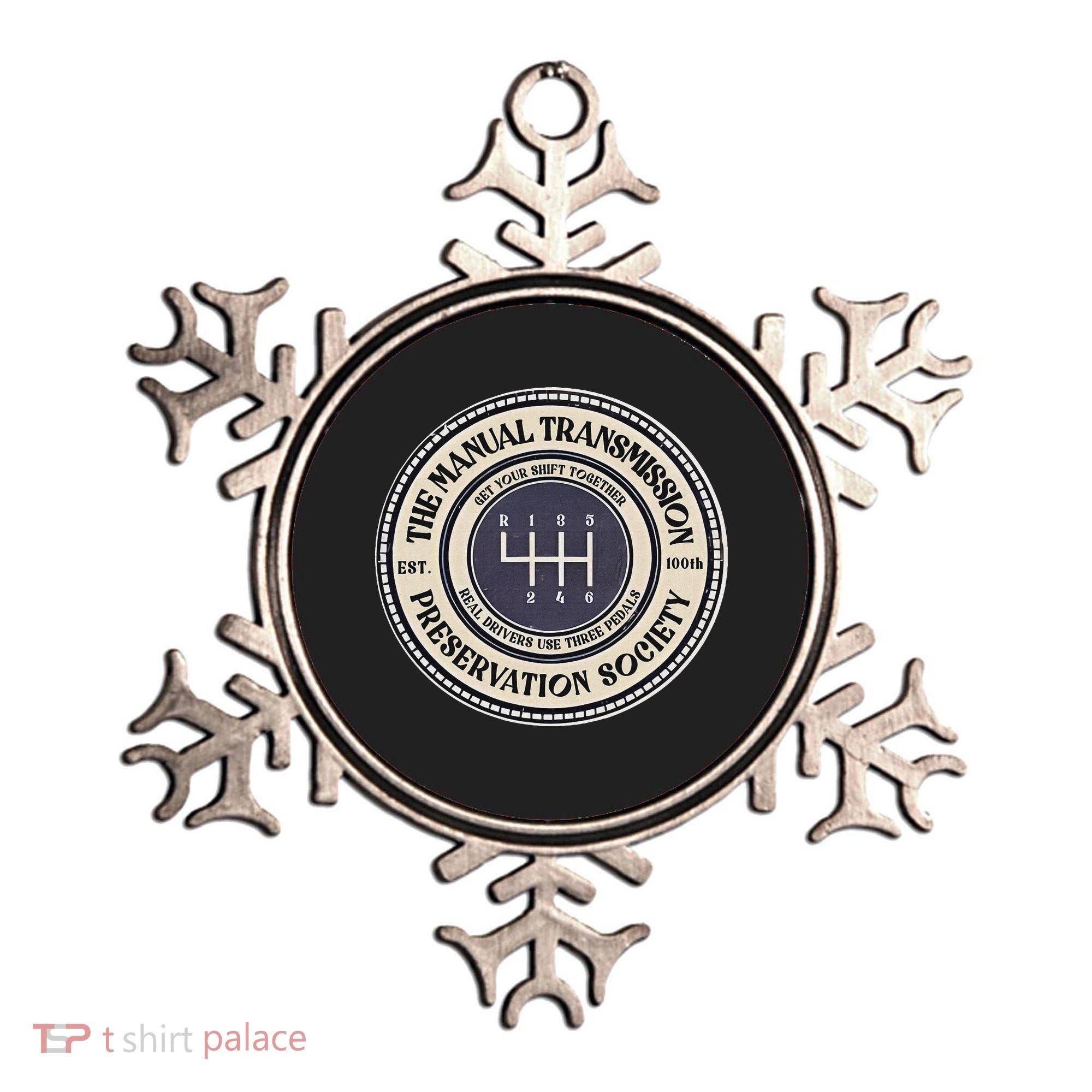6 Speed The Manual Transmission Preservation Society Ornament