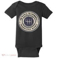 6 Speed The Manual Transmission Preservation Society Baby Bodysuit thumb 0