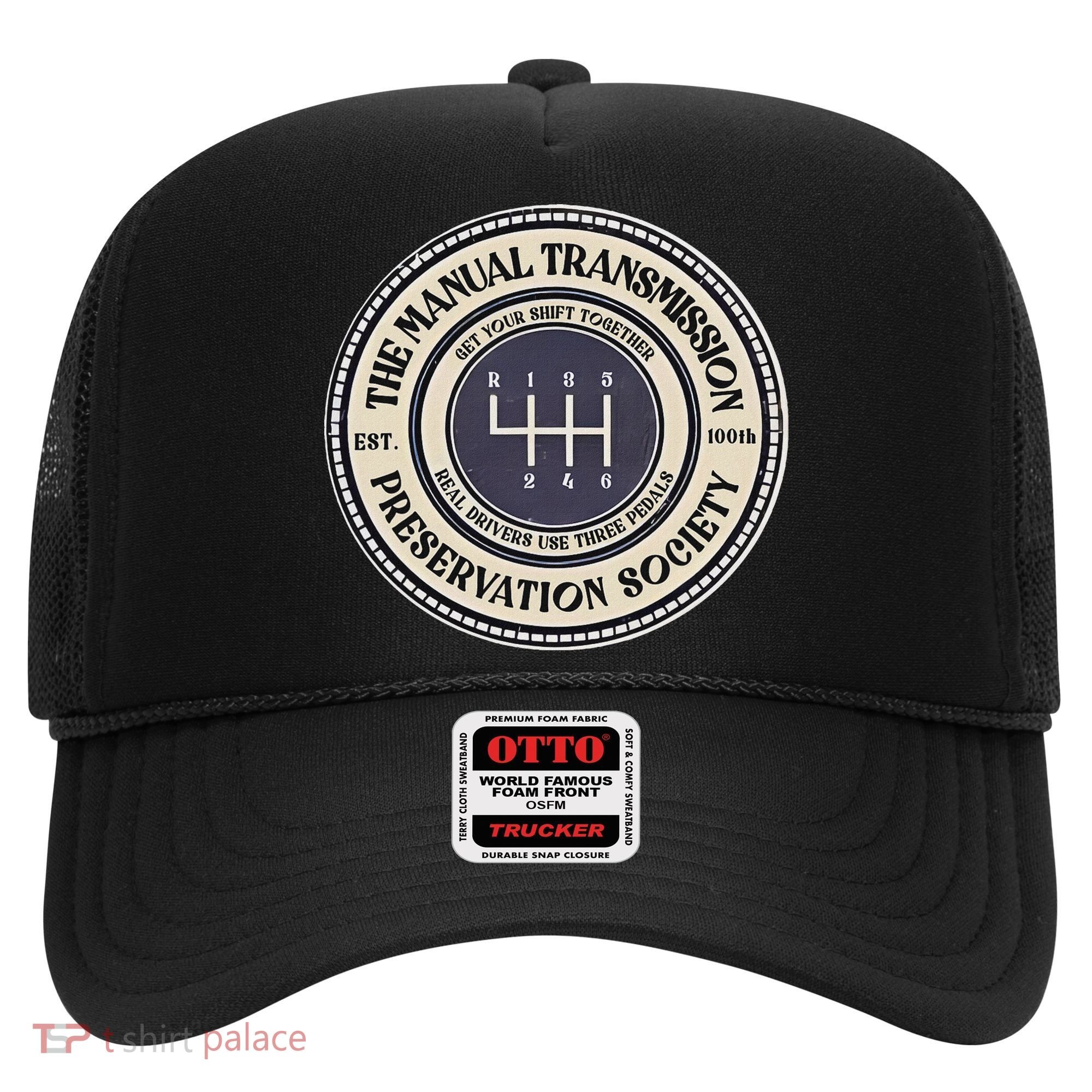 6 Speed The Manual Transmission Preservation Society Hat