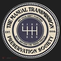 6 Speed The Manual Transmission Preservation Society Hat thumb 2
