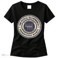 6 Speed The Manual Transmission Preservation Society Women's T-Shirt thumb 0