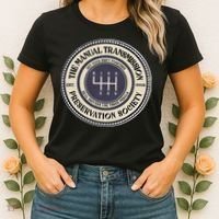 6 Speed The Manual Transmission Preservation Society Women's T-Shirt thumb 2