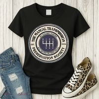 6 Speed The Manual Transmission Preservation Society Women's T-Shirt thumb 3