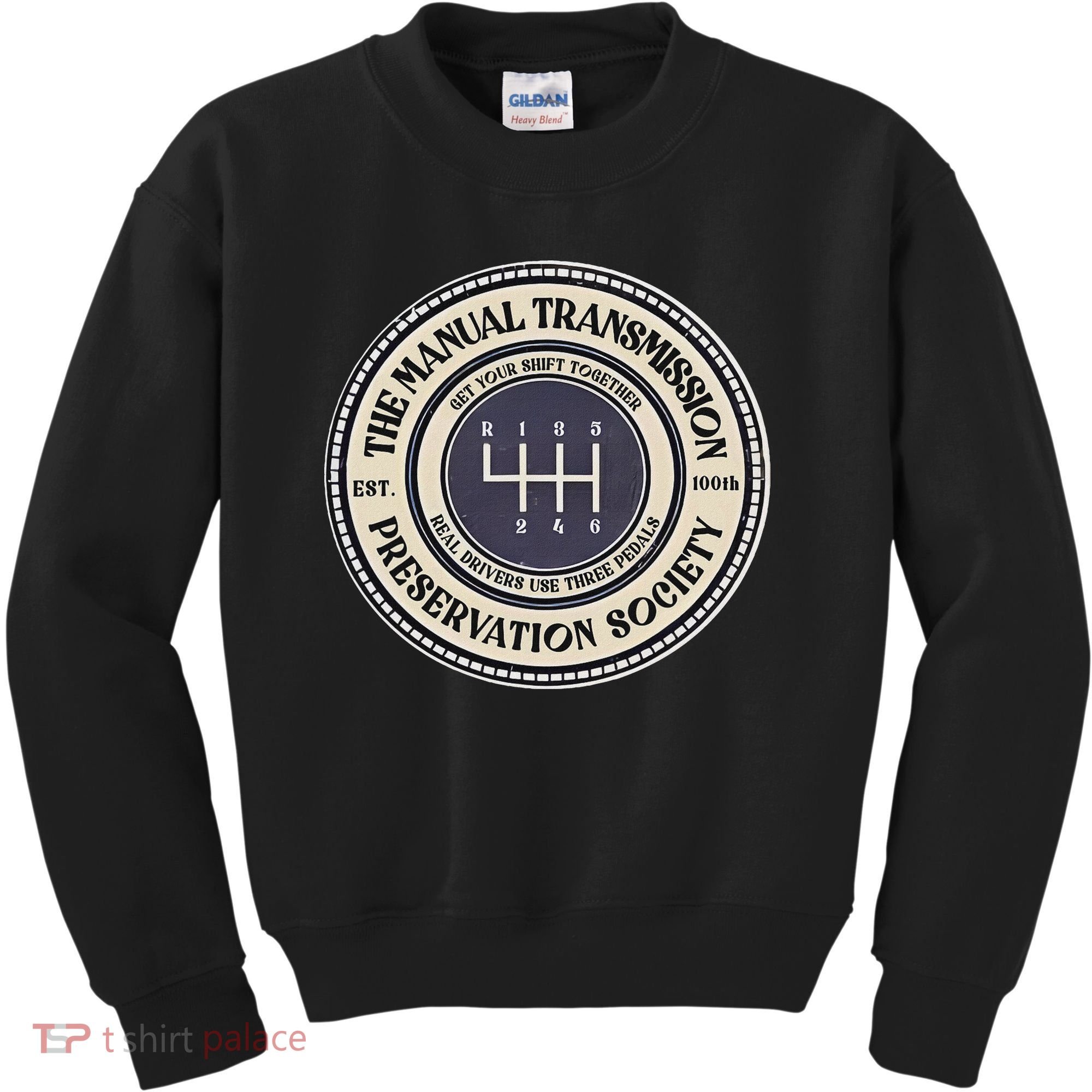 6 Speed The Manual Transmission Preservation Society Kids Sweatshirt