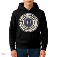 6 Speed The Manual Transmission Preservation Society Kids Hoodie thumb 4