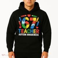 67 Teacher Autism Awareness 6-7 Hoodie thumb 2