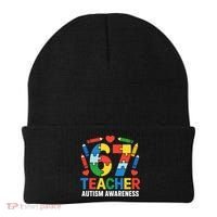 67 Teacher Autism Awareness 6-7 Beanie thumb 0