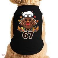 67 Thanksgiving Funny Turkey Meme Doggie Tank thumb 0