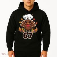 67 Thanksgiving Funny Turkey Meme Hoodie thumb 2