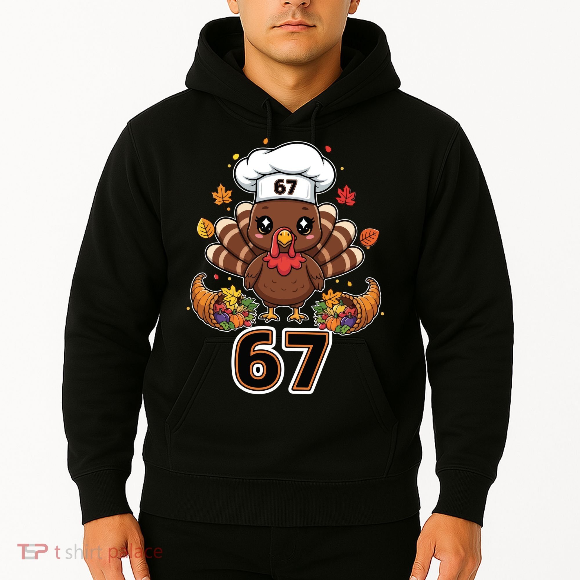 67 Thanksgiving Funny Turkey Meme Hoodie