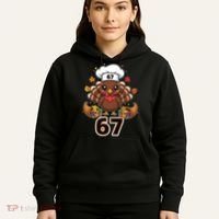67 Thanksgiving Funny Turkey Meme Hoodie thumb 5
