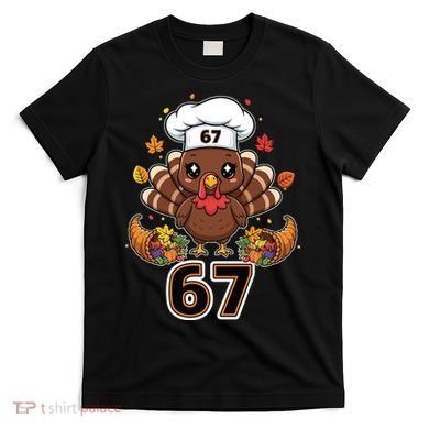 67 Thanksgiving Funny Turkey Meme T-Shirt