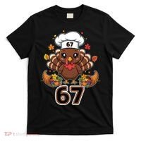 67 Thanksgiving Funny Turkey Meme T-Shirt thumb 0