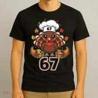 67 Thanksgiving Funny Turkey Meme T-Shirt thumb 3