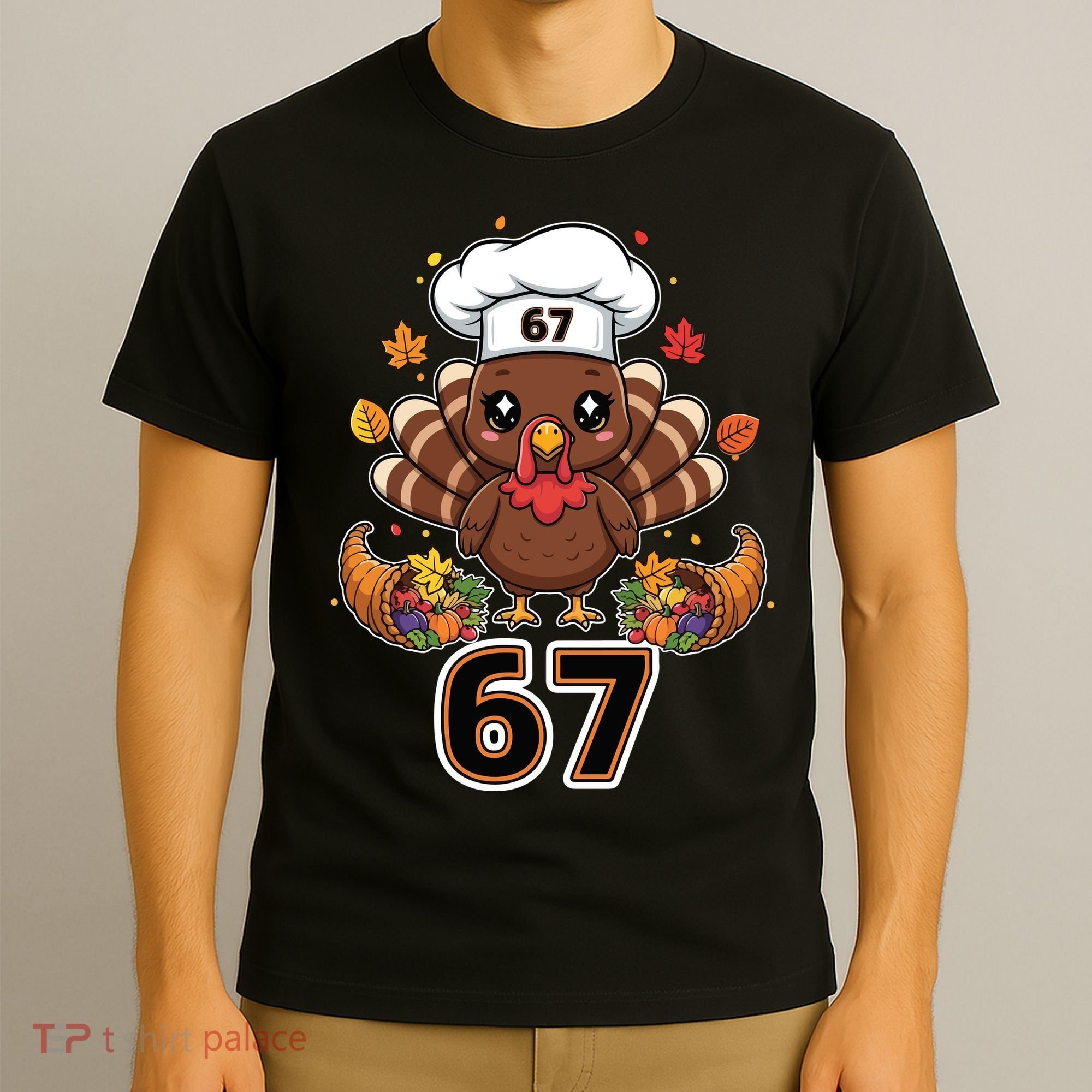 67 Thanksgiving Funny Turkey Meme T-Shirt