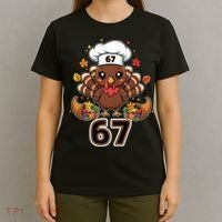 67 Thanksgiving Funny Turkey Meme T-Shirt thumb 4