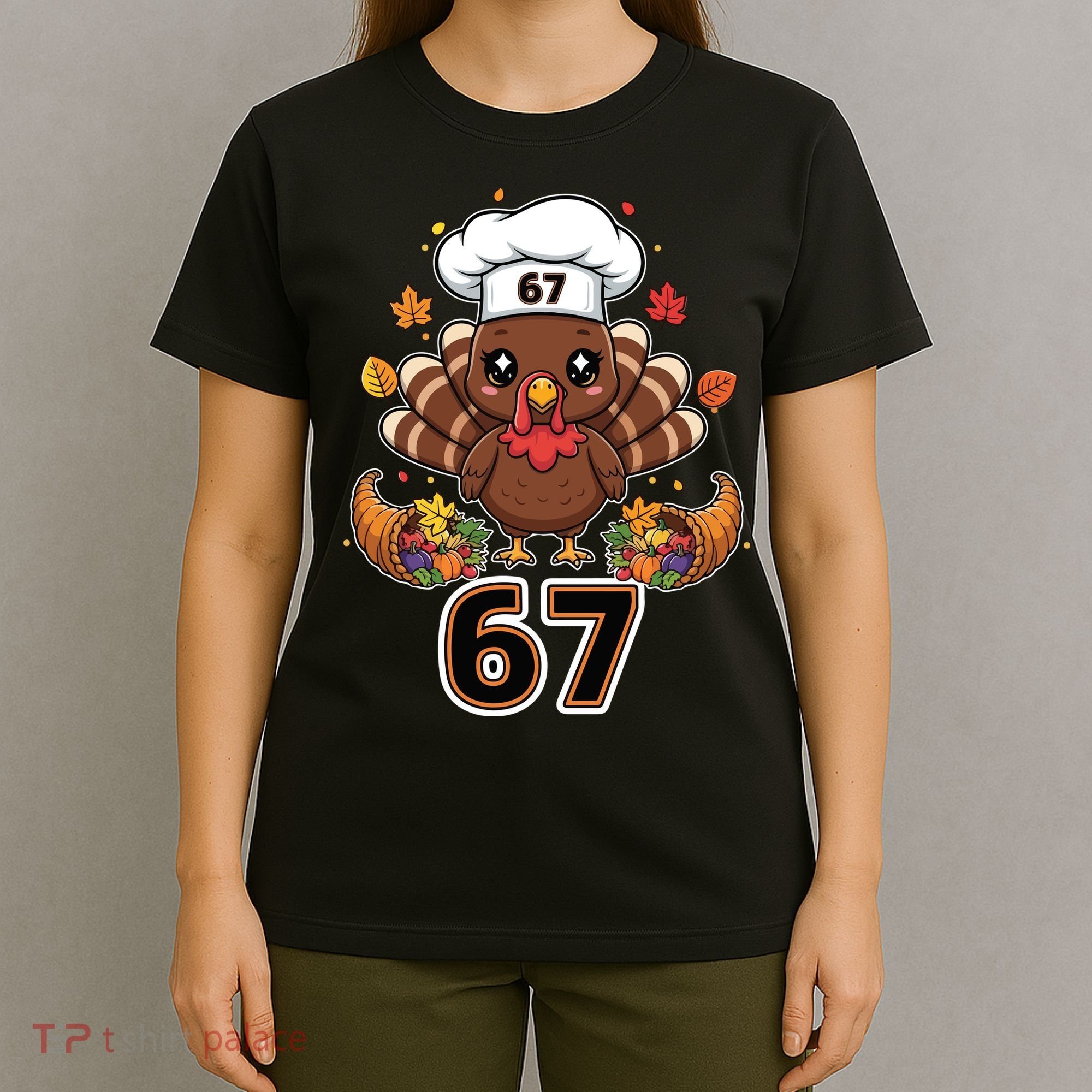 67 Thanksgiving Funny Turkey Meme T-Shirt