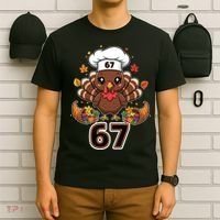 67 Thanksgiving Funny Turkey Meme T-Shirt thumb 6