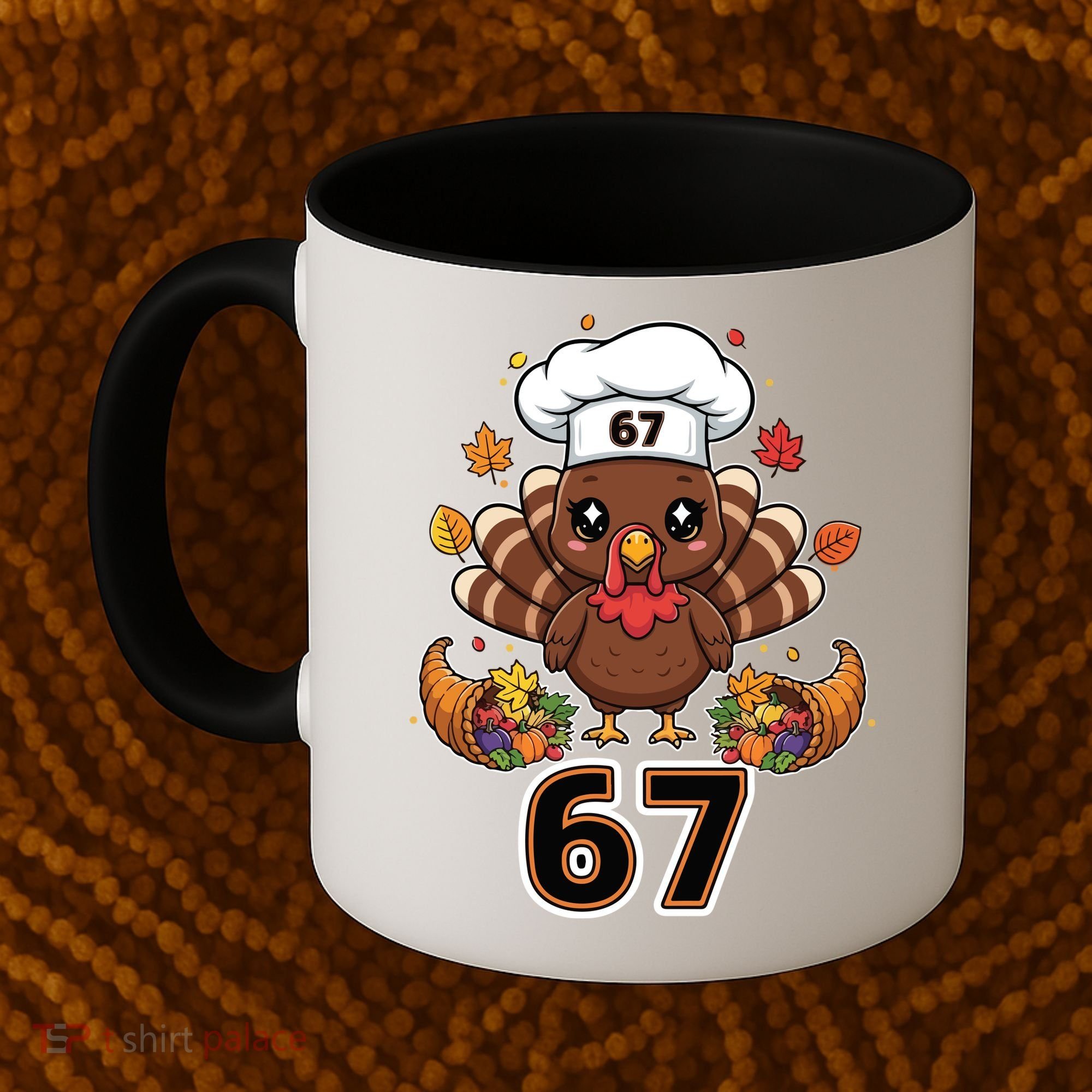 67 Thanksgiving Funny Turkey Meme Coffee Mug