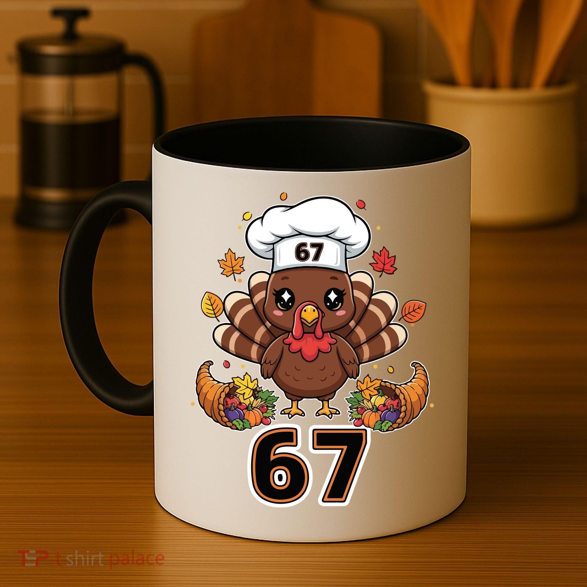 67 Thanksgiving Funny Turkey Meme Coffee Mug