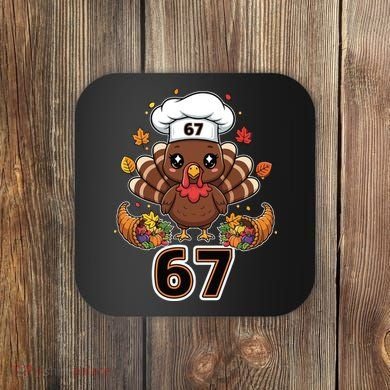 67 Thanksgiving Funny Turkey Meme Coaster