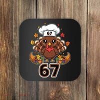 67 Thanksgiving Funny Turkey Meme Coaster thumb 0