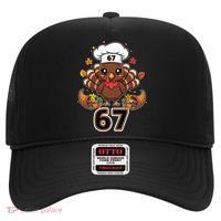 67 Thanksgiving Funny Turkey Meme Hat thumb 0