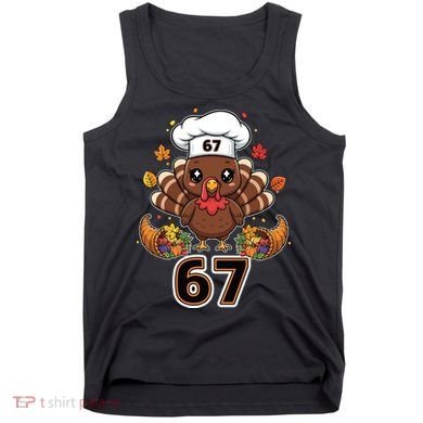 67 Thanksgiving Funny Turkey Meme Tank Top