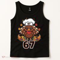 67 Thanksgiving Funny Turkey Meme Tank Top thumb 2