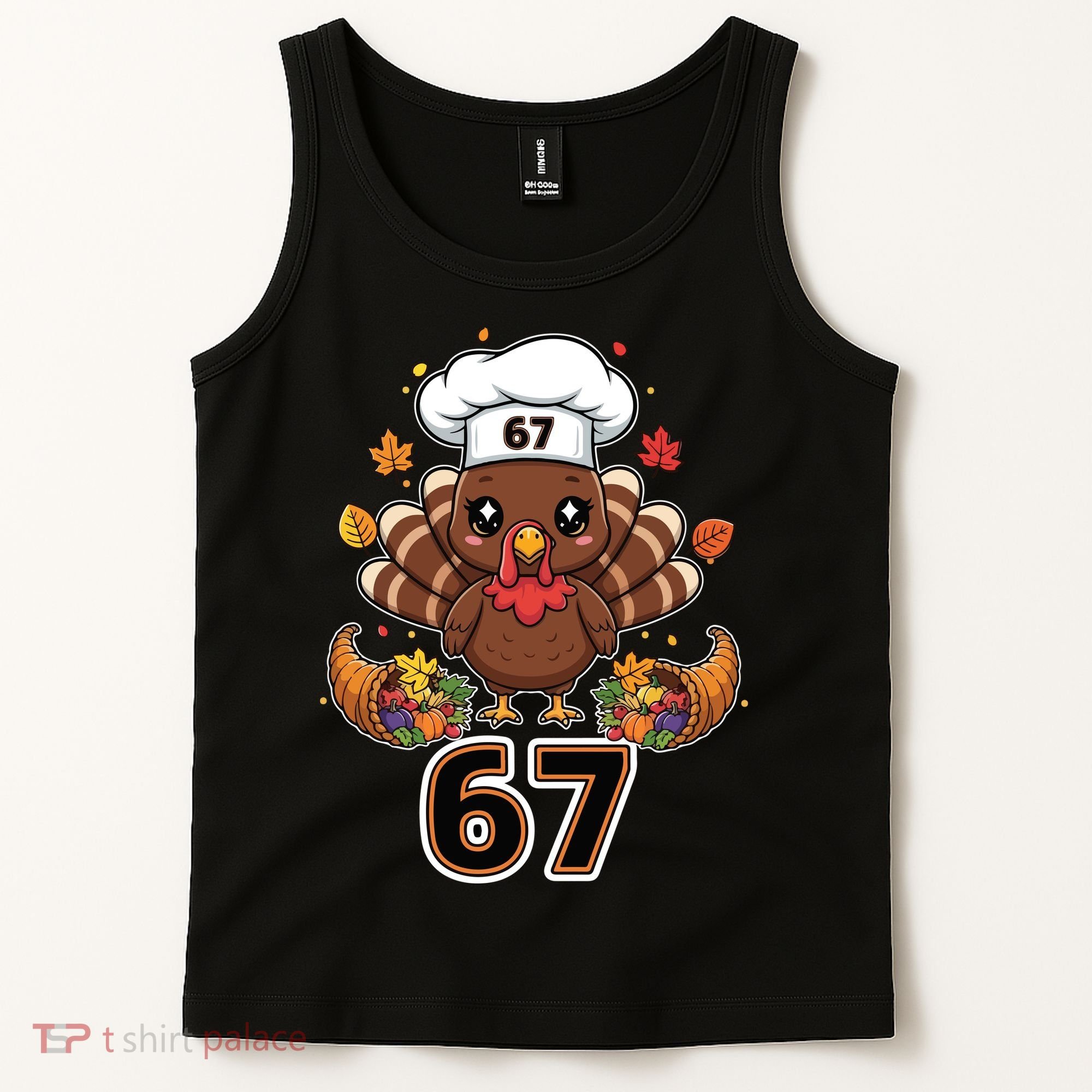 67 Thanksgiving Funny Turkey Meme Tank Top