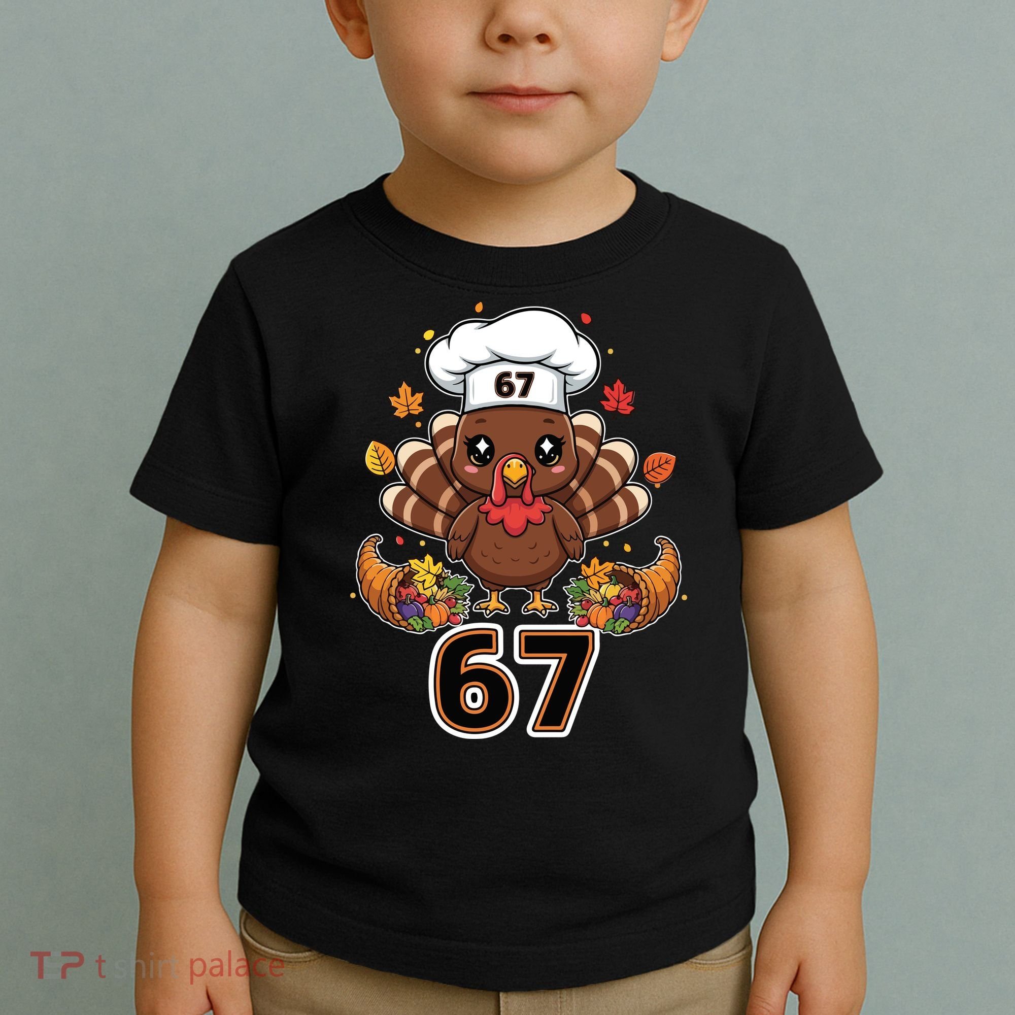 67 Thanksgiving Funny Turkey Meme Toddler T-Shirt