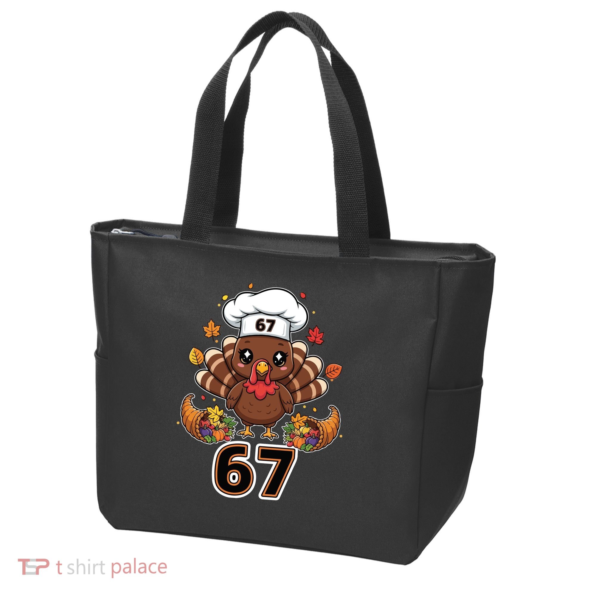 67 Thanksgiving Funny Turkey Meme Tote Bag