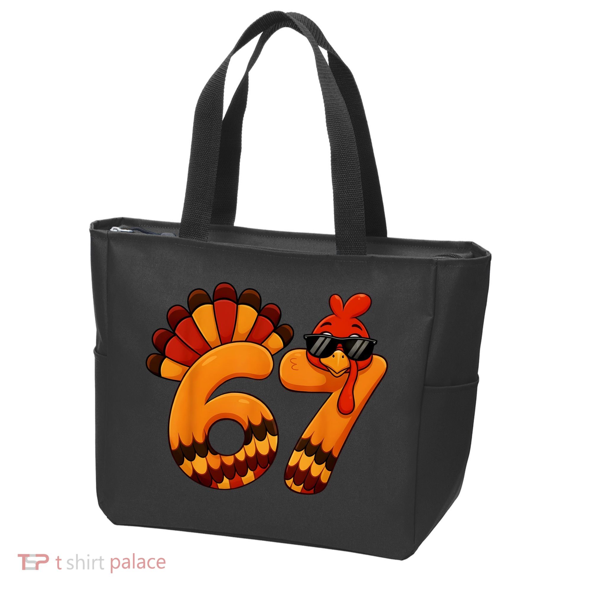 67 Thanksgiving Funny Turkey Sixty Seven Meme Tote Bag