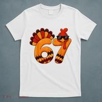 67 Thanksgiving Funny Turkey Sixty Seven Meme T-Shirt thumb 5