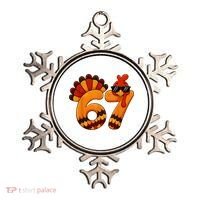 67 Thanksgiving Funny Turkey Sixty Seven Meme Ornament thumb 0