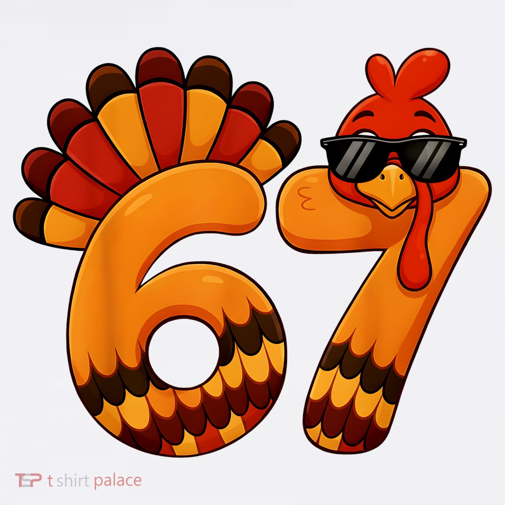 67 Thanksgiving Funny Turkey Sixty Seven Meme Baby Bodysuit