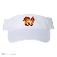 67 Thanksgiving Funny Turkey Sixty Seven Meme Visor thumb 0